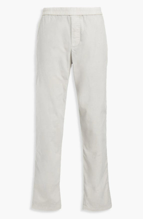 White Cotton Chino Pants