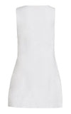 White Lovable Cotton Mini Dress