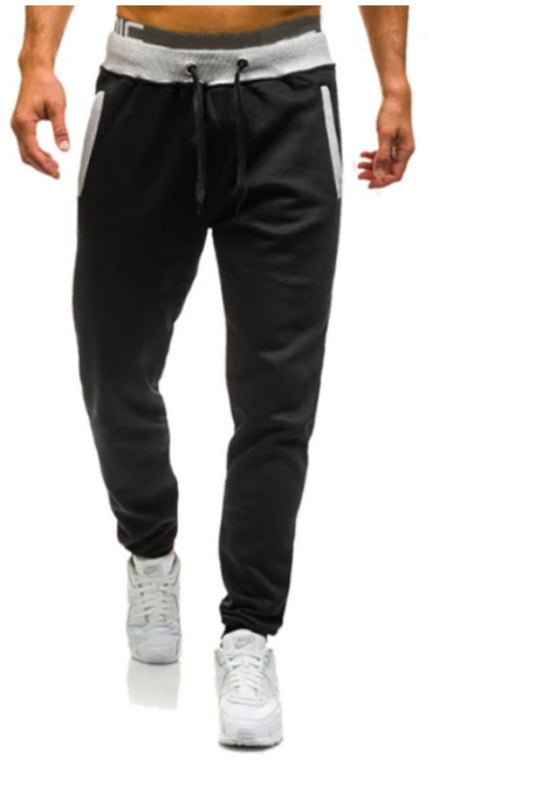 White Waist With Black Jogger