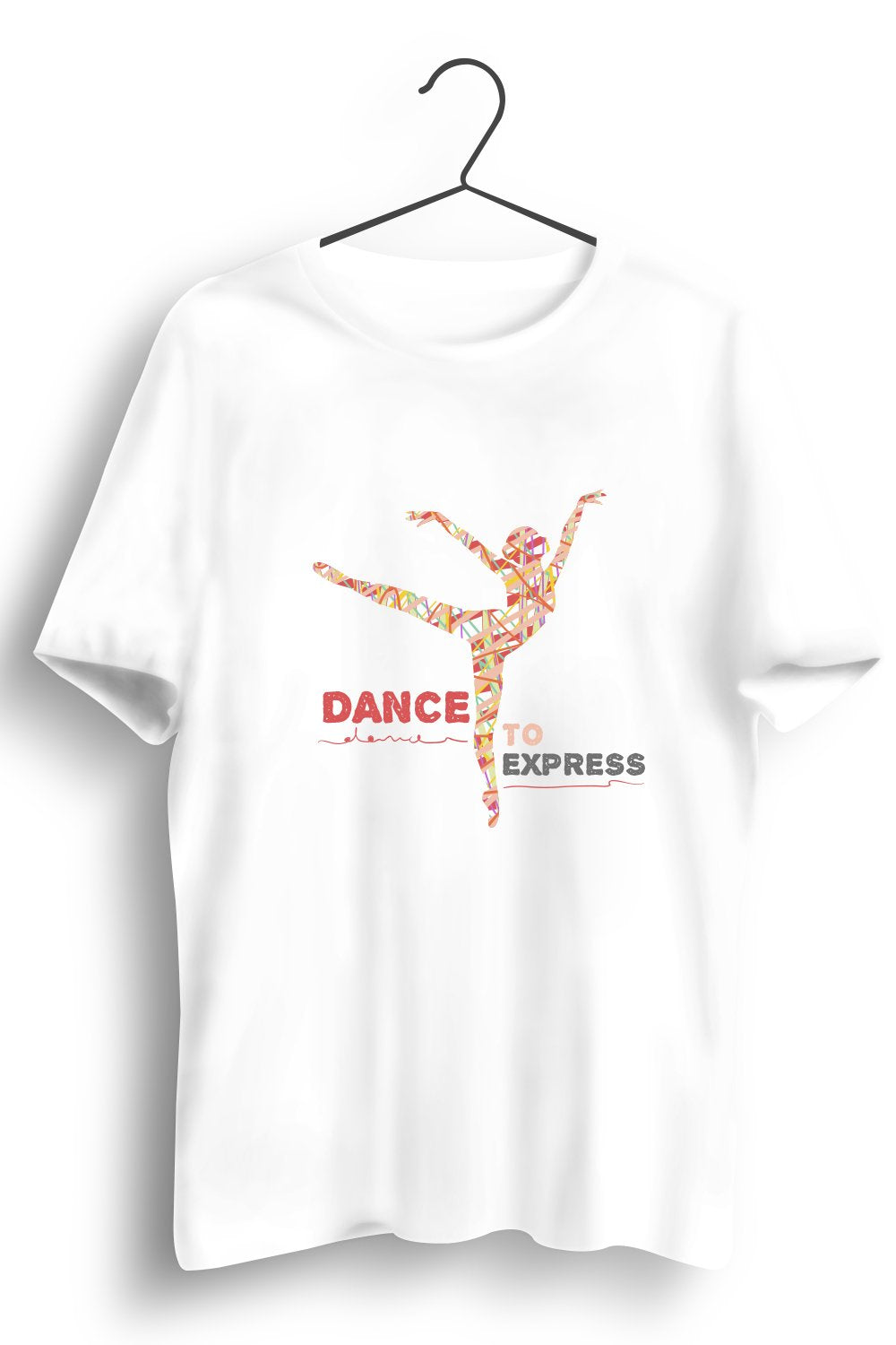 Dance To Express White Tshirt
