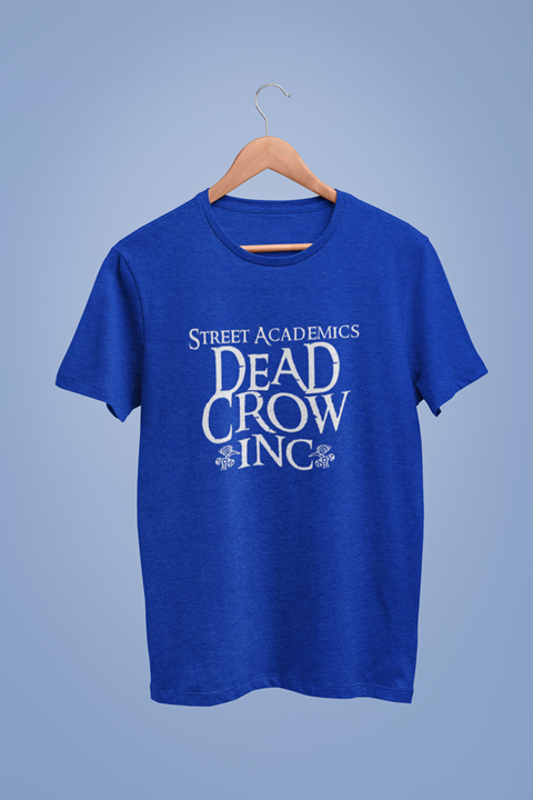 Dead Crow Inc Graphic Blue Tshirt