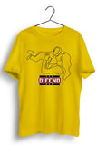 DFend - Tribute To Our Mothers Yellow Tshirt