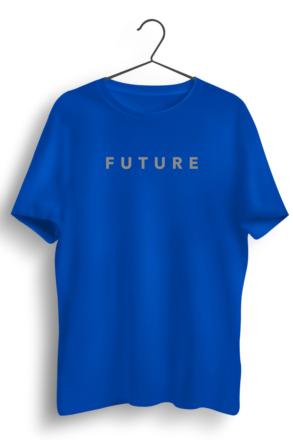 Future Reflective Print Blue Tshirt
