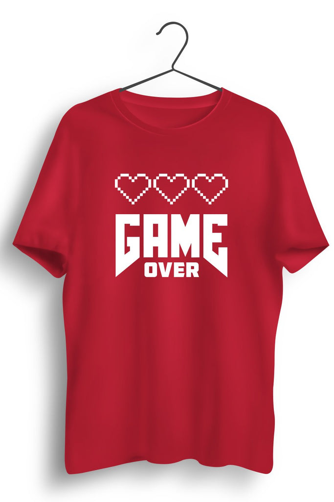 Game Over Red Tshirt