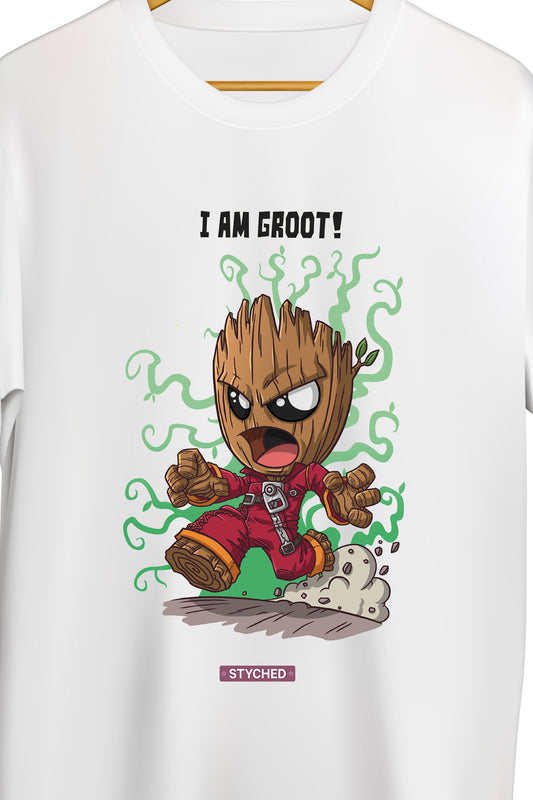 Marvel's Groot - Angry Screaming Groot superhero fan TShirt