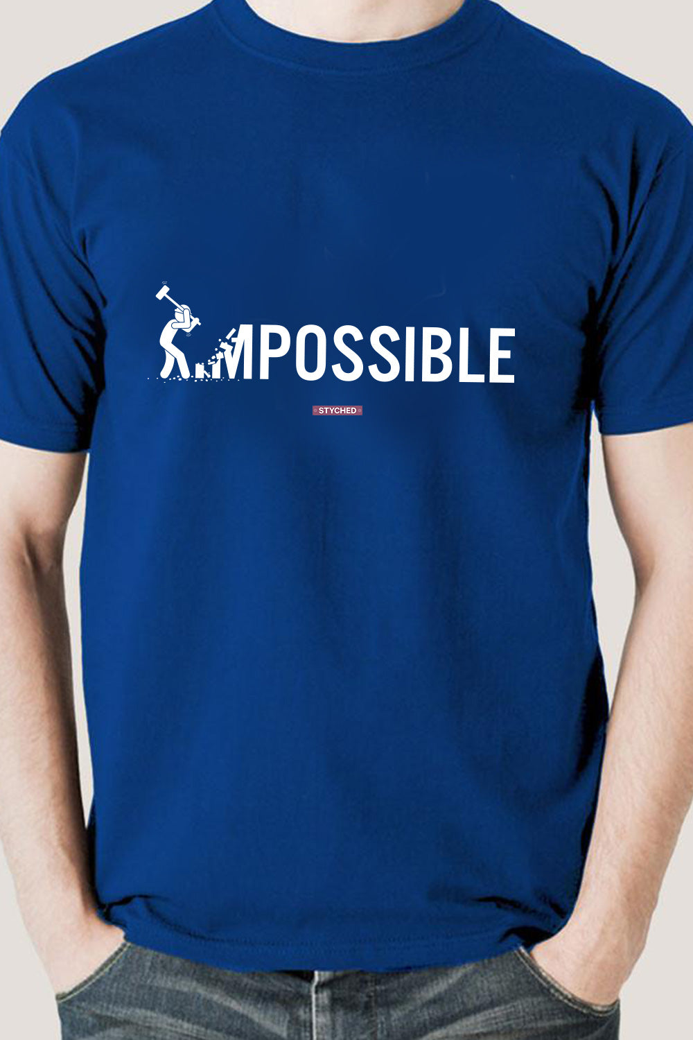 Impossible - Breaking IM from Impossible - Blue Casual All weather fabric blue Tee