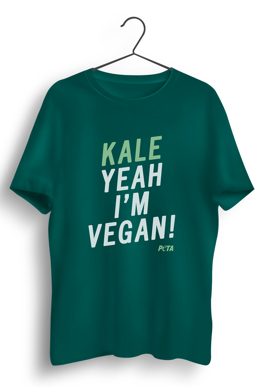 Kale! Yeah I am a Vegan Green Tshirt