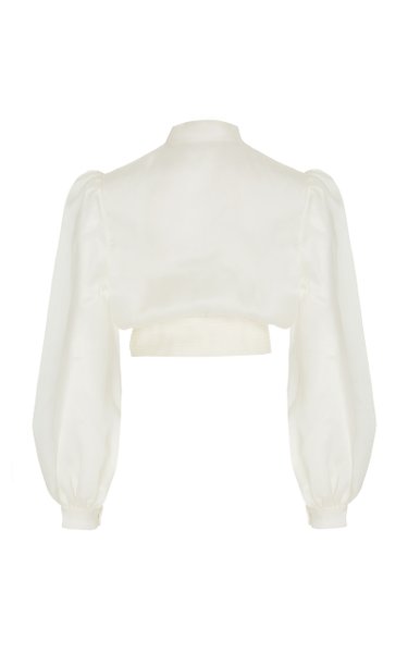 Cute Me White Silk Satin Blouse Top – Styched Fashion