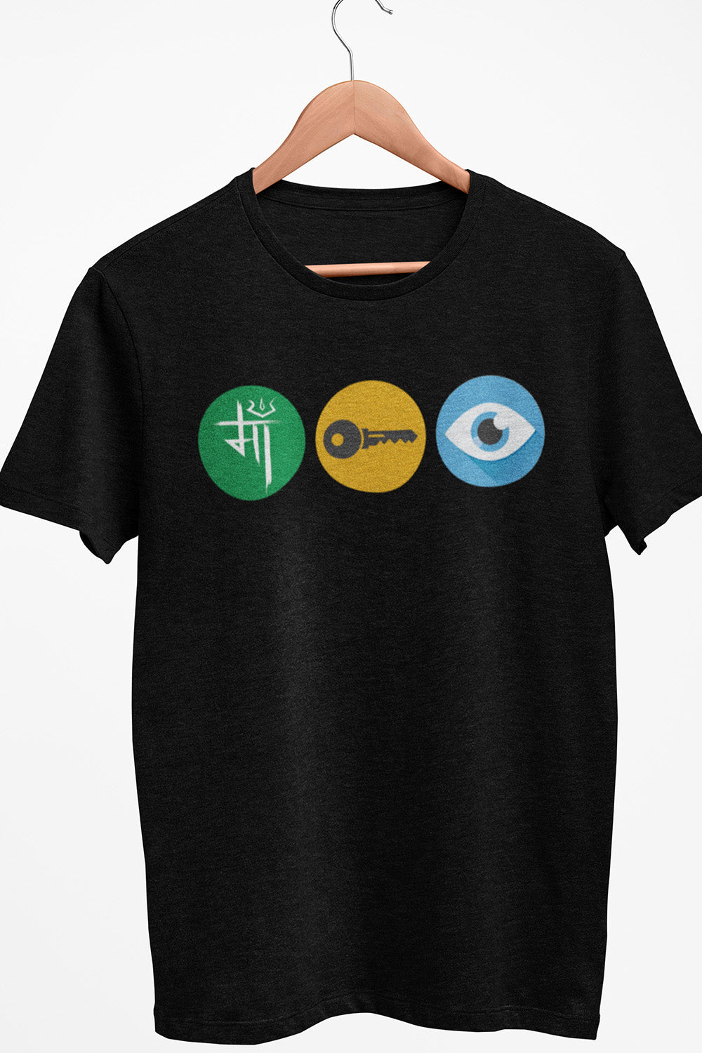 Maa Key Aankh - Quirky printed casual graphic cotton tshirt