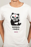 Mangal Panda Graphic T-Shirt White Color
