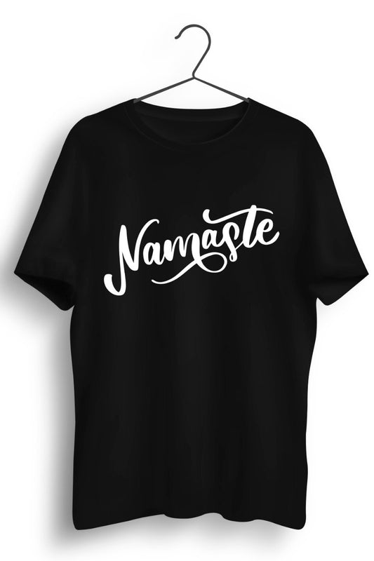 Namaste Black Tshirt