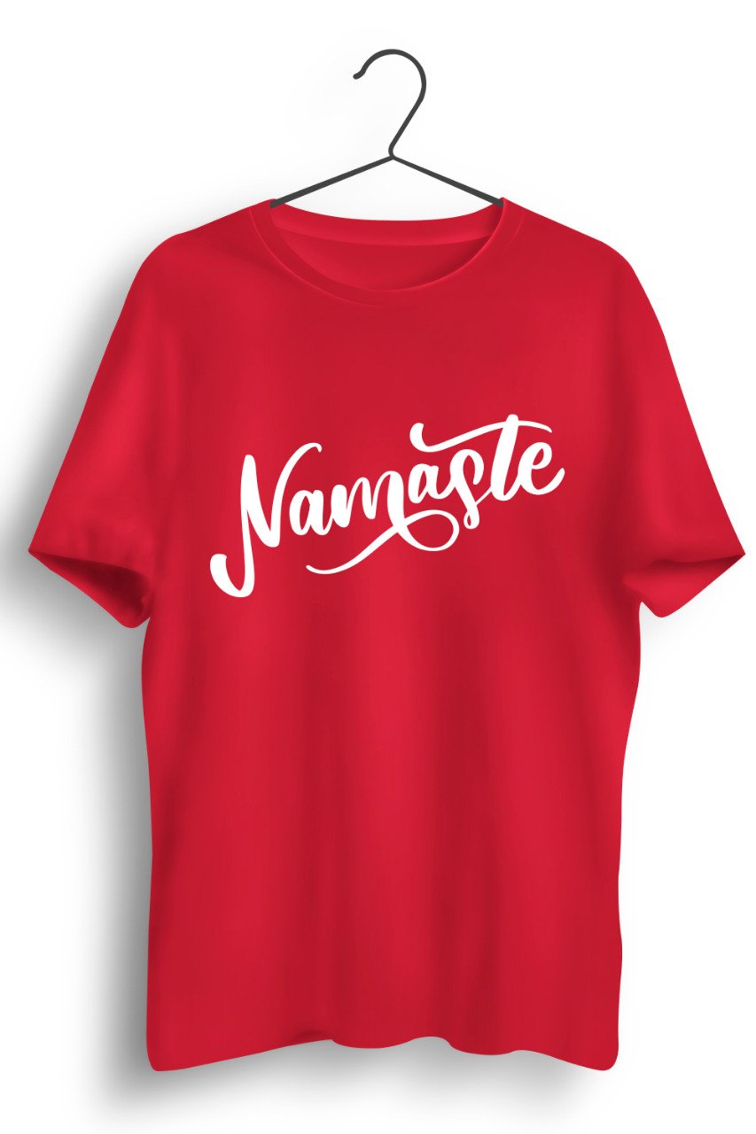 Namaste Red Tshirt