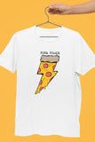 Pizza Power White Tshirt