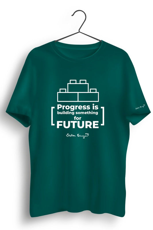 Progress Graphic Printed Tshirt