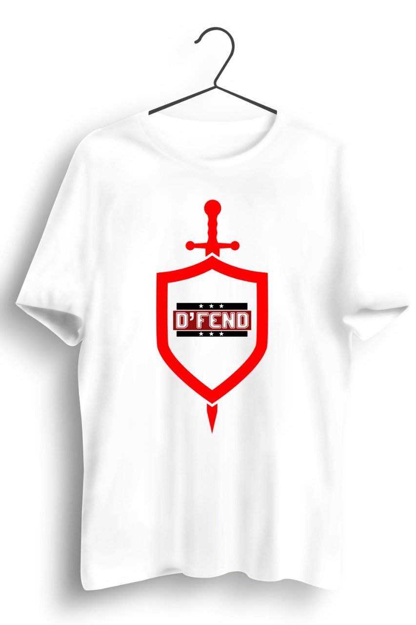 DFend - Tribute To Our Protectors White Tshirt
