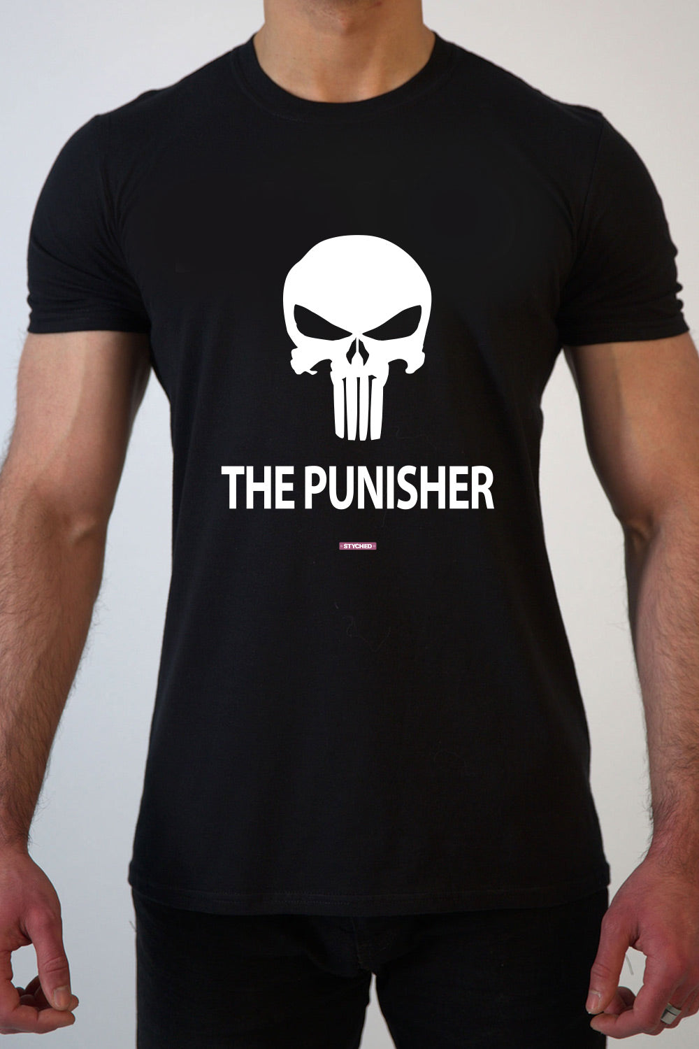 The Punisher Black Dry-Fit T-Shirt