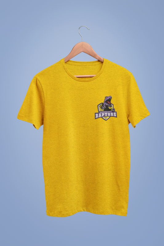 Bengaluru Raptors Chest Logo Yellow Tshirt