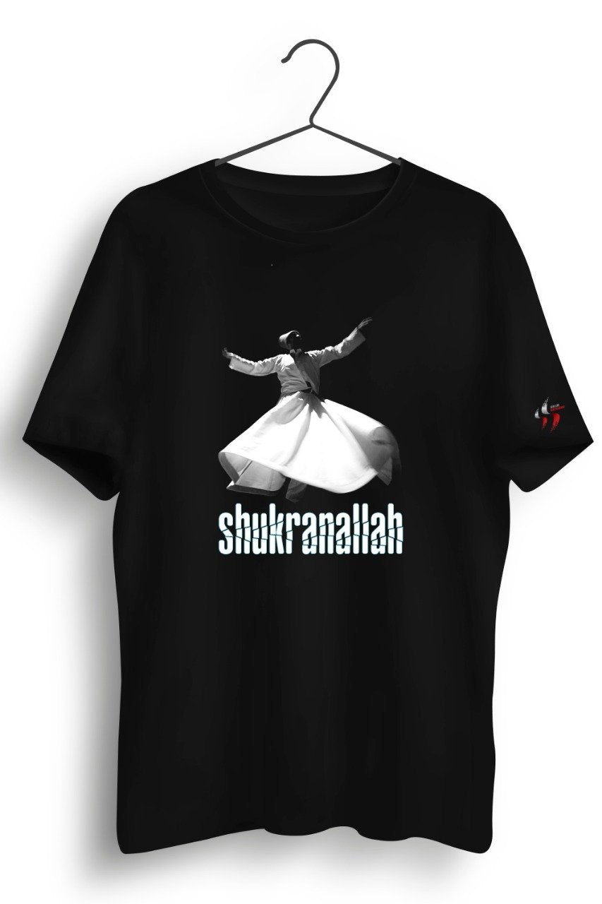 Shukranallah Black Tshirt