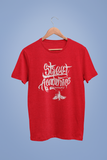 Street Academics Logo Red Tshirt