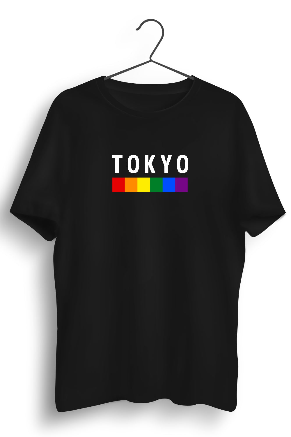 Tokyo Graphic Printed Black Tshirt