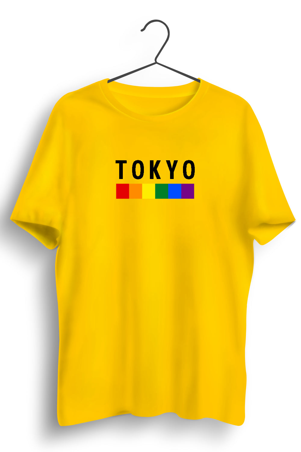 Tokyo Yellow Tokyo Graphic Printed Yellow Tshirt – Styched Fashion